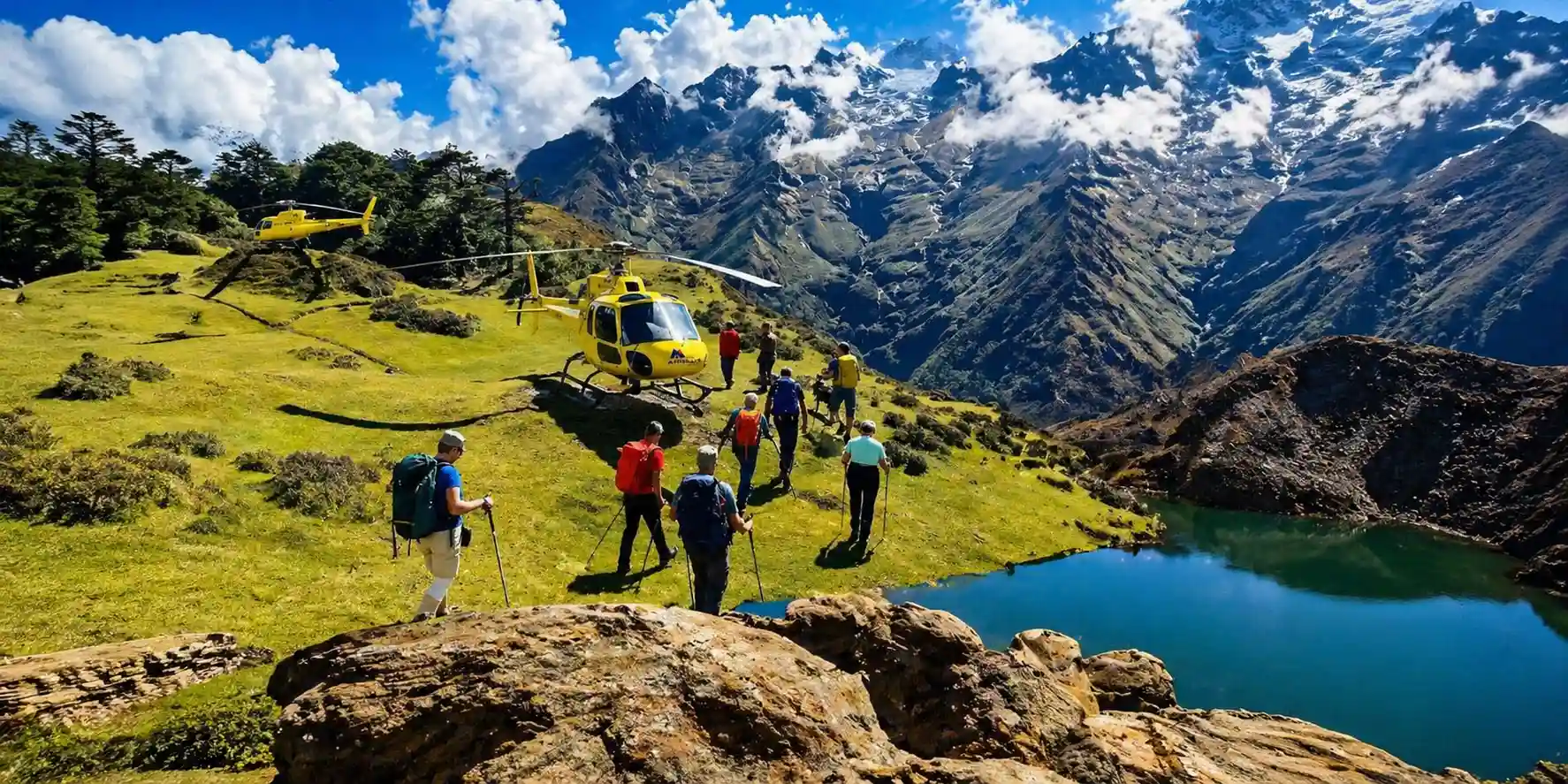 Nepal Helicopter Pilgrimage Tour 1 Day