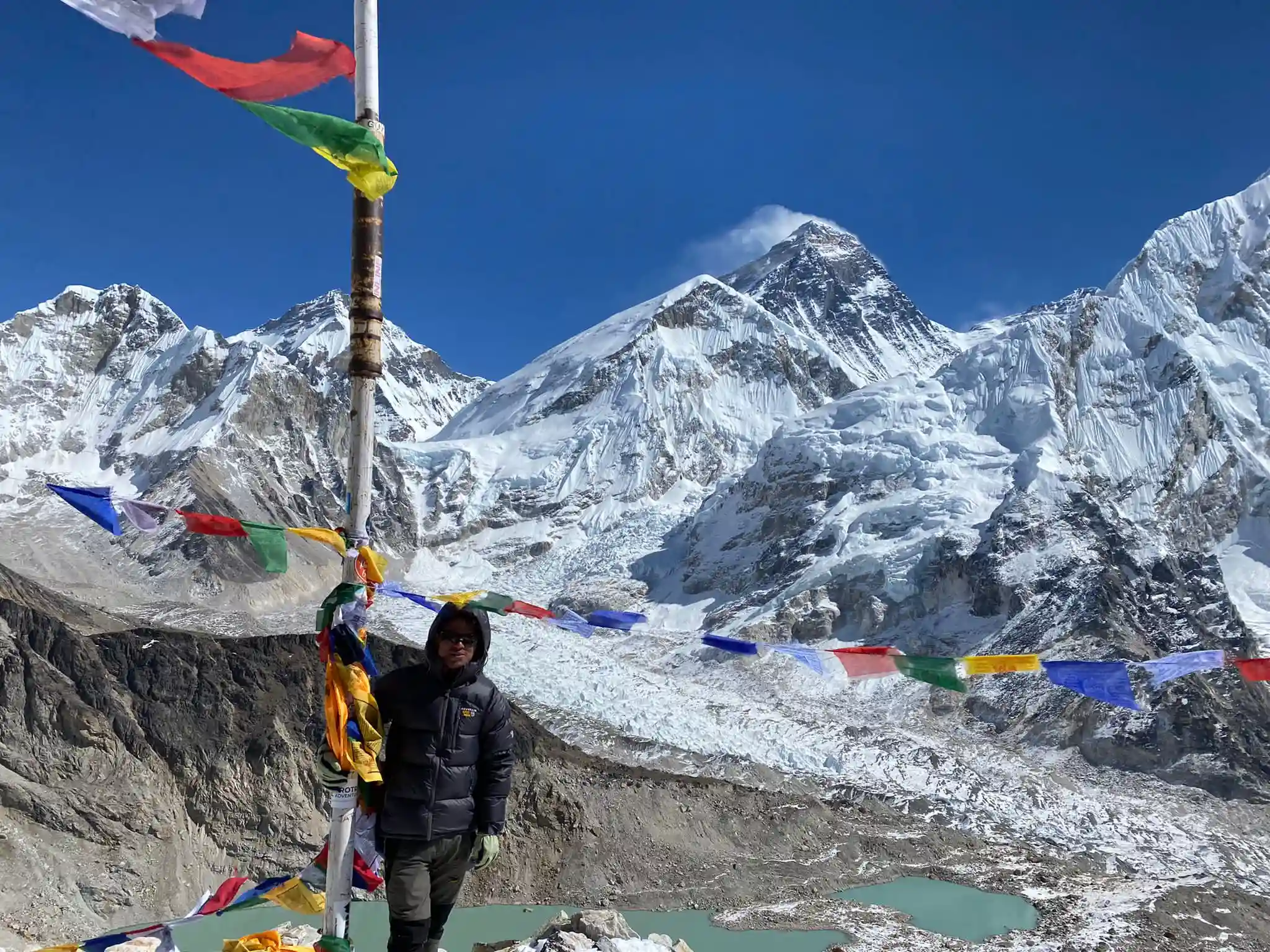 Gorakshep to Lukla Helicopter Flight